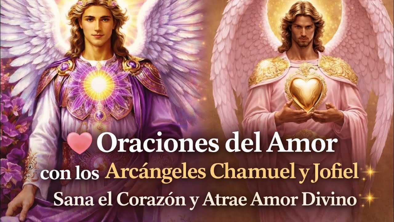 💖Oración PODEROSA para Atraer el Amor | Chamuel y Jofiel. #oracióndeamor #arcangeles 