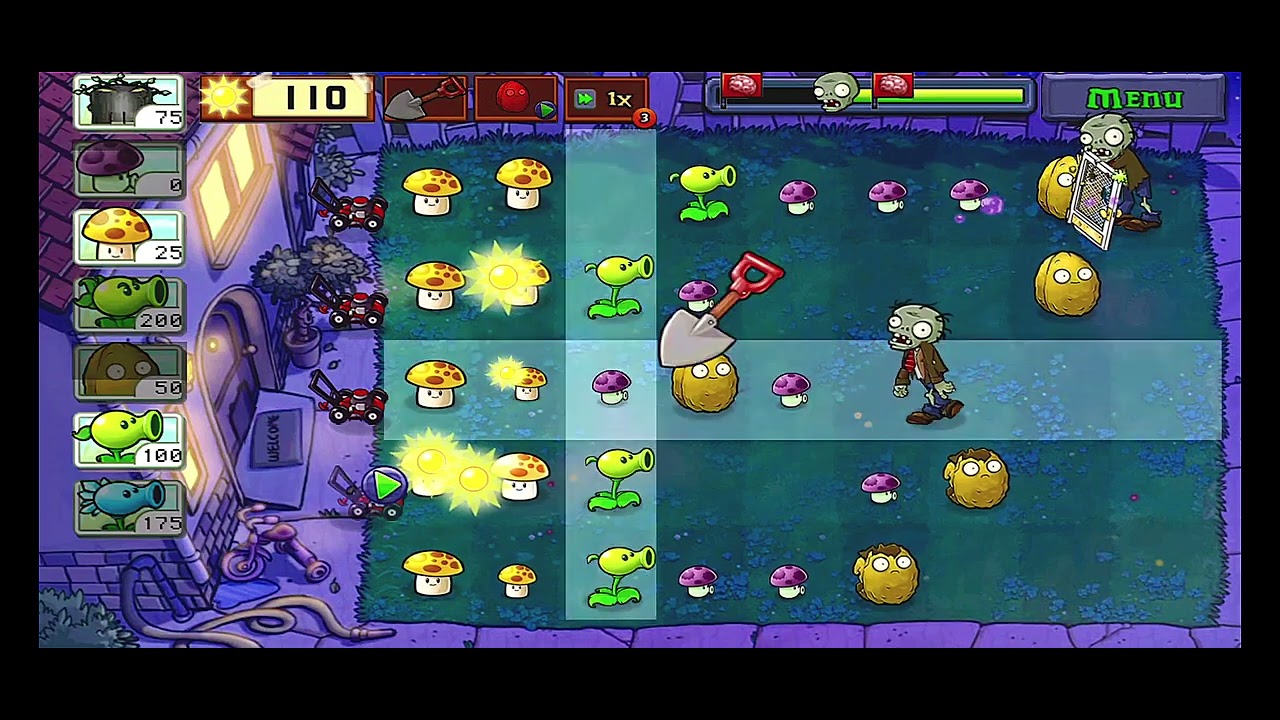 Plant vs zombie lv 14