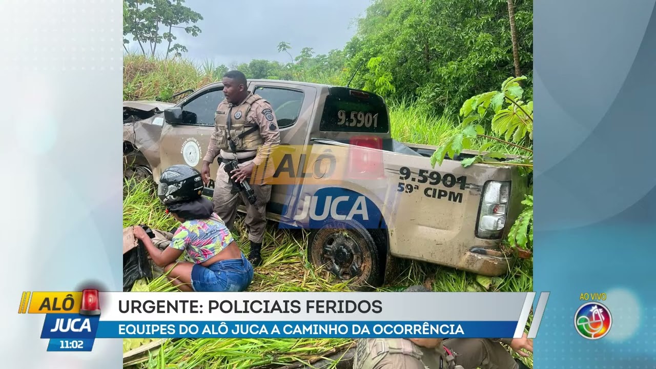 Urgente: Políciais feridos | ALÔ JUCA | TV ARATU