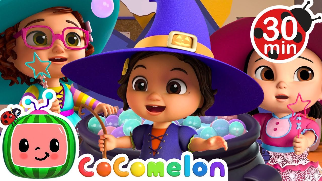 🫧👻Nina's Bubbly Halloween Playdate Fun! | Nina's Familia  | Kids Songs Celebrating Diversity