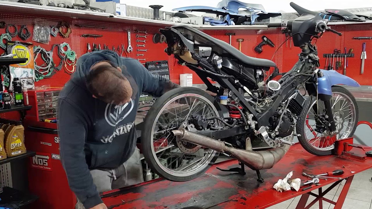 Yamaha Z 125 restoring