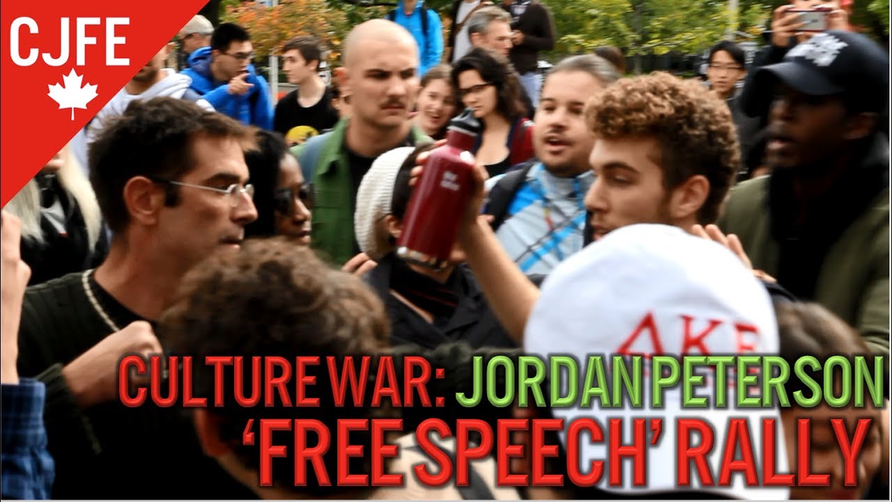 Culture War: Jordan Peterson 'Free Speech' Rally