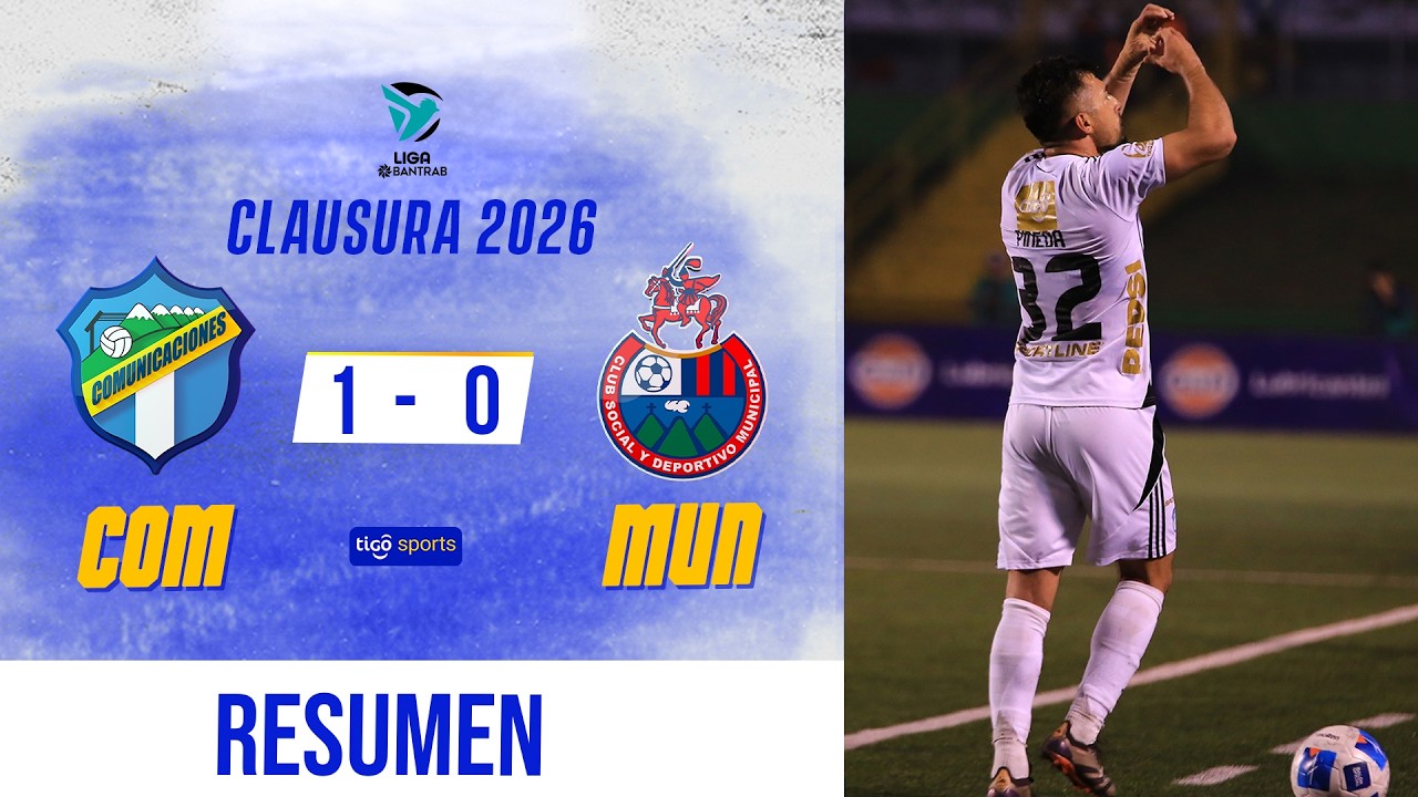 CLÁSICO VITAL PARA LOS CREMAS | Comunicaciones 1-0 Municipal | Resumen Completo