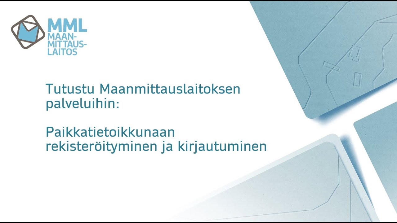 Paikkatietoikkunan Omat tiedot - kohteet