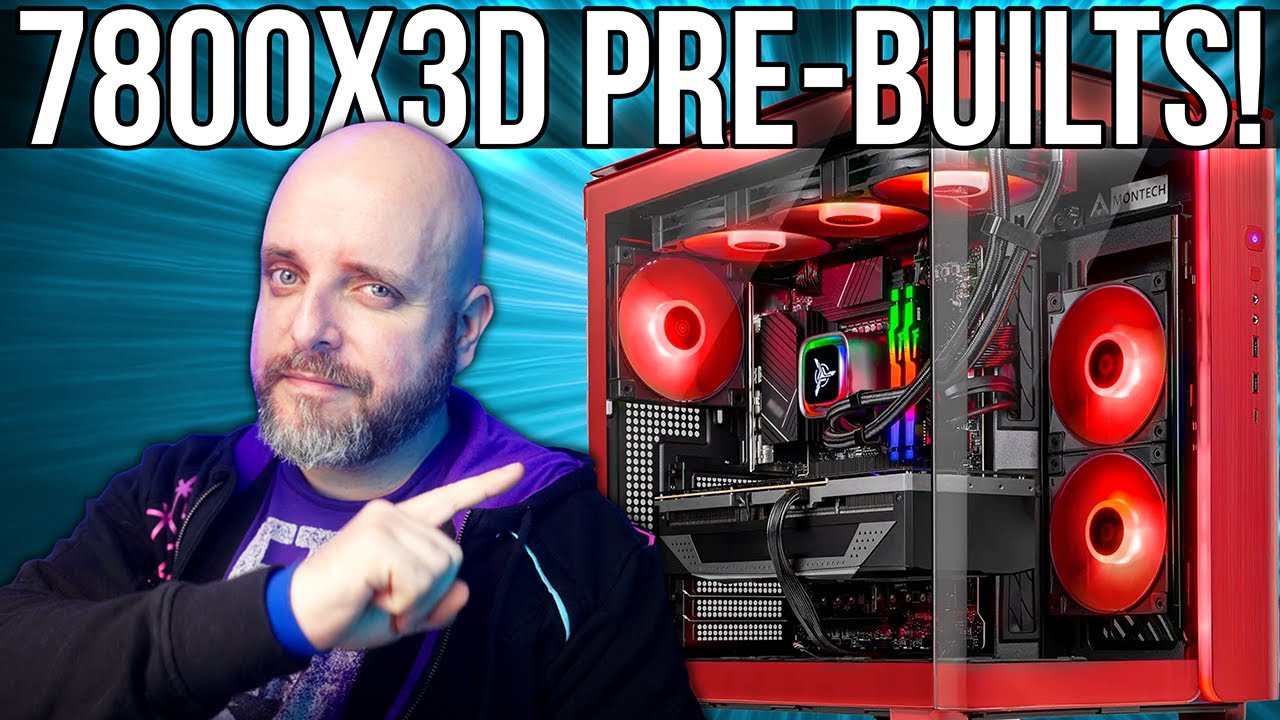 Rad 7800X3D Pre-Built Gaming PCs from Skytech, iBUYPOWER, Paradox, META, PowerGPU, & Alexander PCs