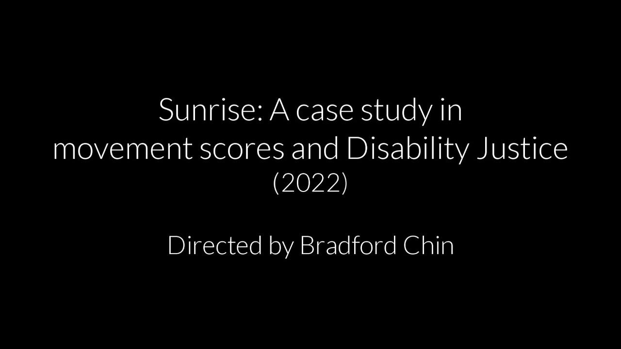 2024 RE-RELEASE: Sunrise (2022), Bradford Chin (w/ Open Captions)
