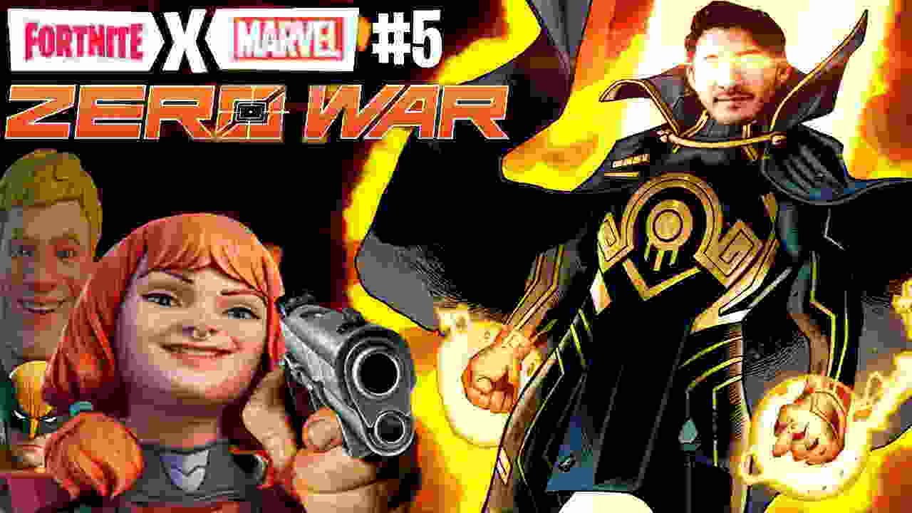 Бюджетная Fortnite X Marvel: Zero War #5