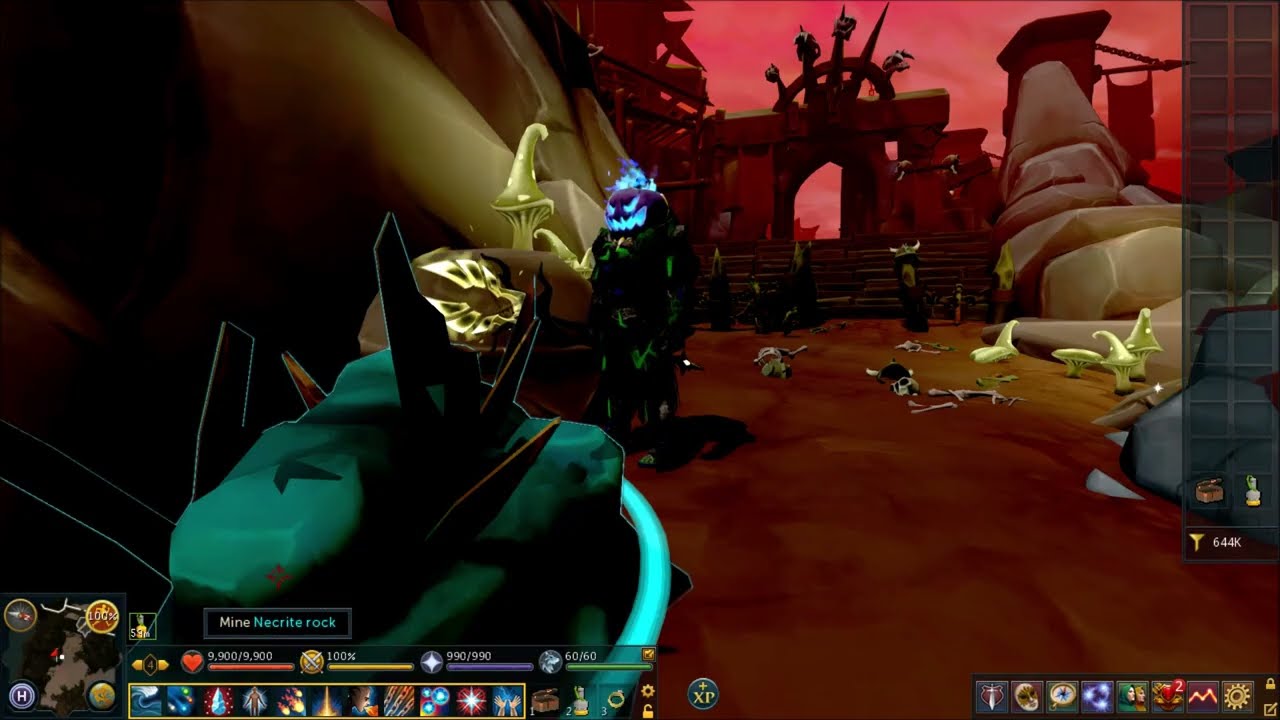 Warforge Necrite Mining Runescape 3 Gameplay Sleep Ambience Live Wallpaper 25