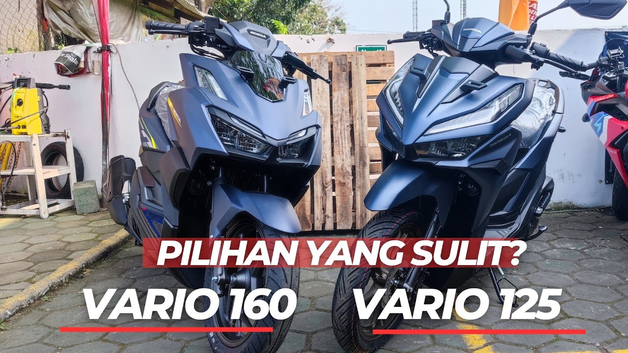 Perbedaan Honda Vario 125 Dengan Vario 160 | Mending Beli Yang Mana?