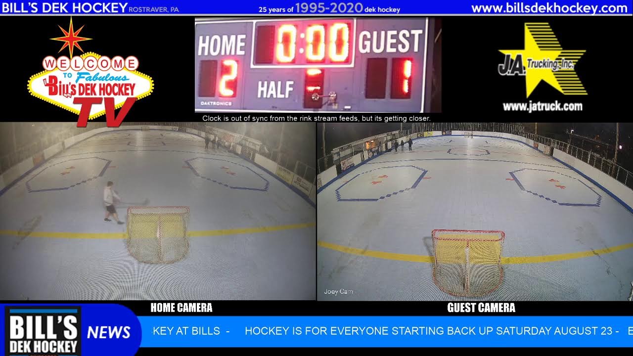 Bill's Dek Hockey - Wednesday Febuary 25th, 2026