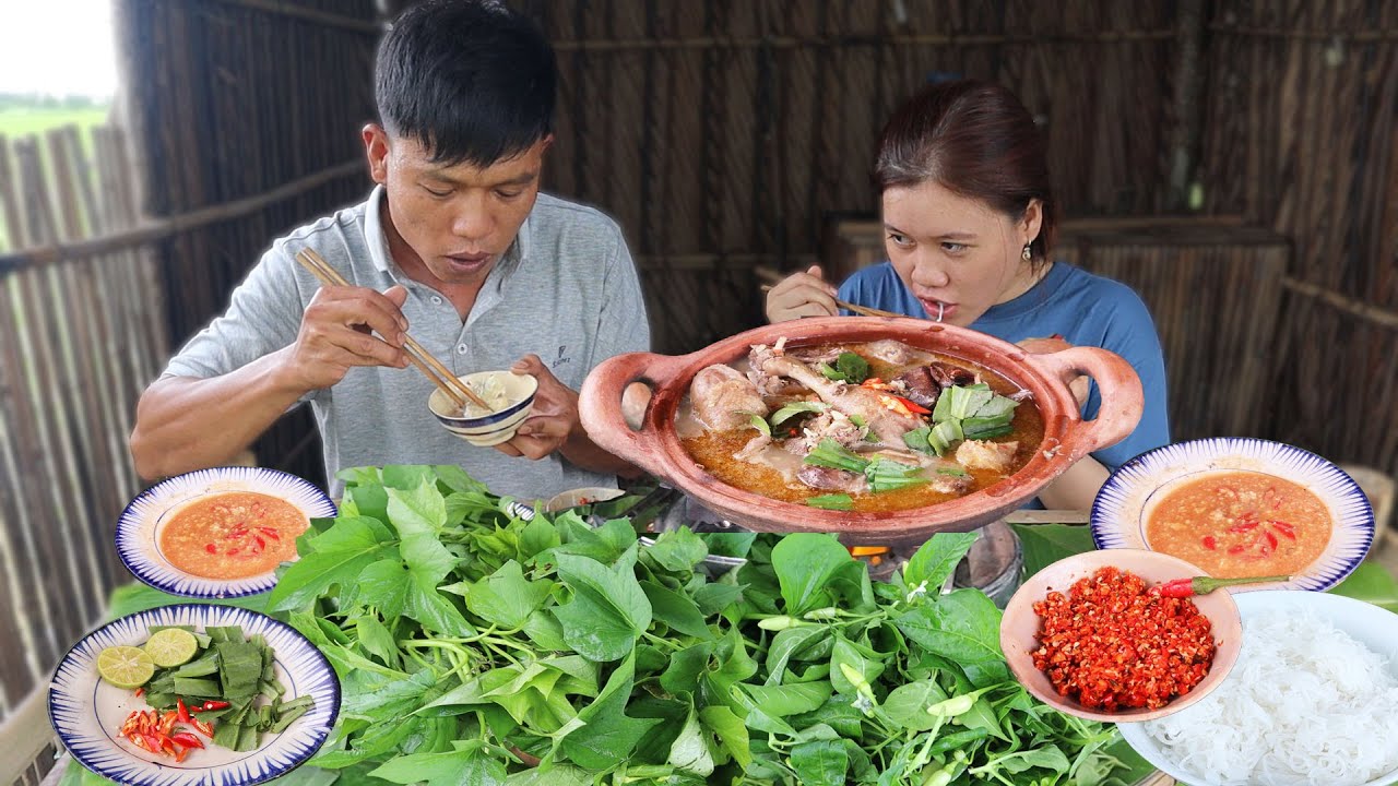 Vịt Siêu Cò Nấu Chao Ngon Hết Sẩy Quê Nhà Miền Tây | VTNam Vlog