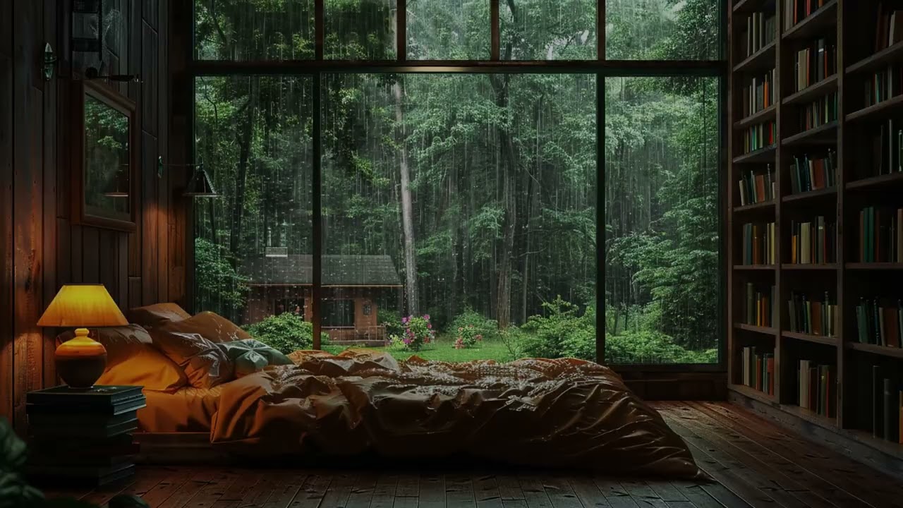ASMR Rain White Noise That Gently Calms Anxiety and Helps You Drift Into Restful Sleep