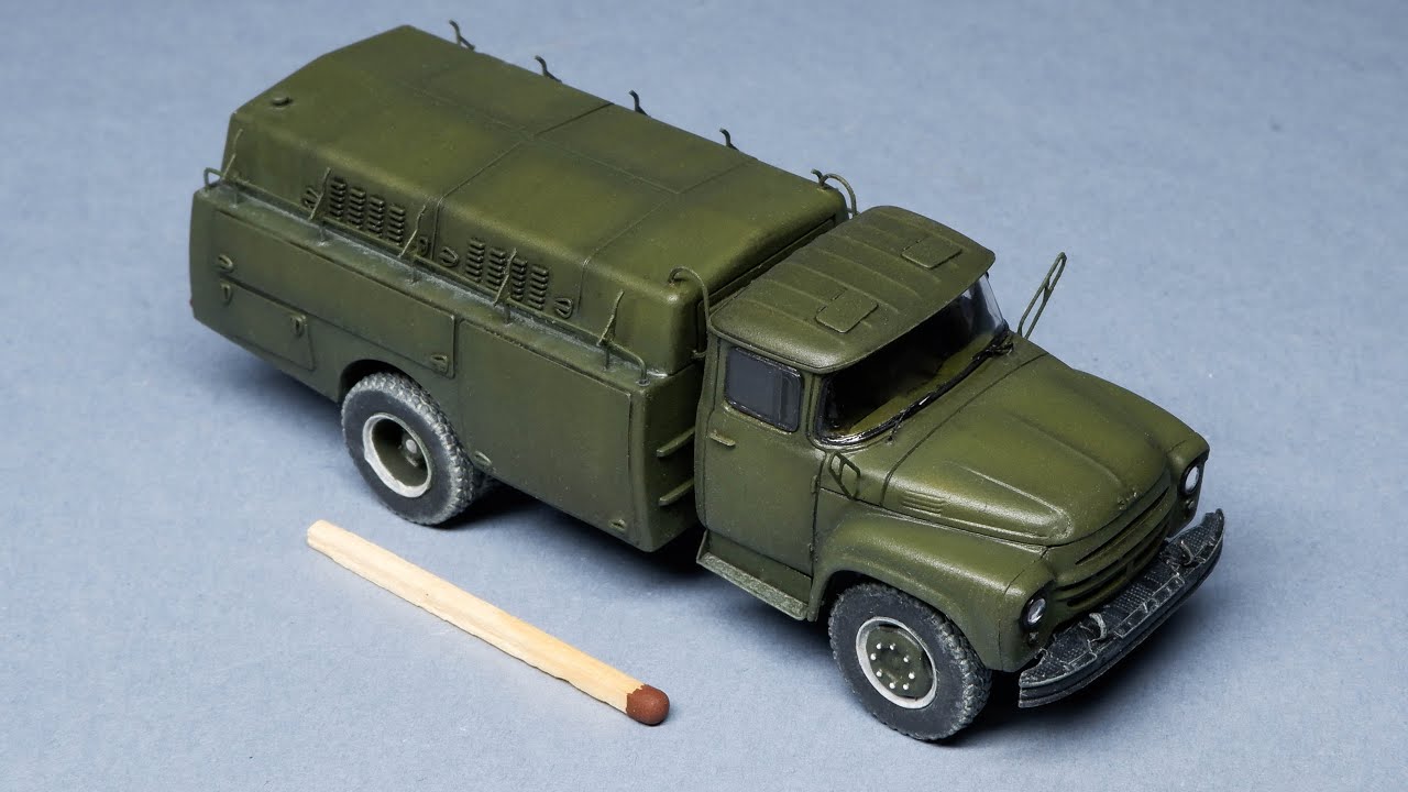 Сборка и окраска АПА-50 (130), Красный маяк 1/72