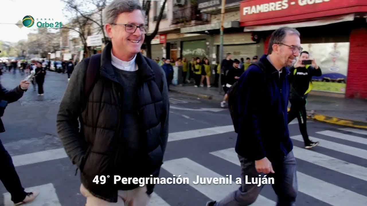 Peregrinación Juvenil a Luján 2023 || Salida de la imagen peregrina desde San Cayetano