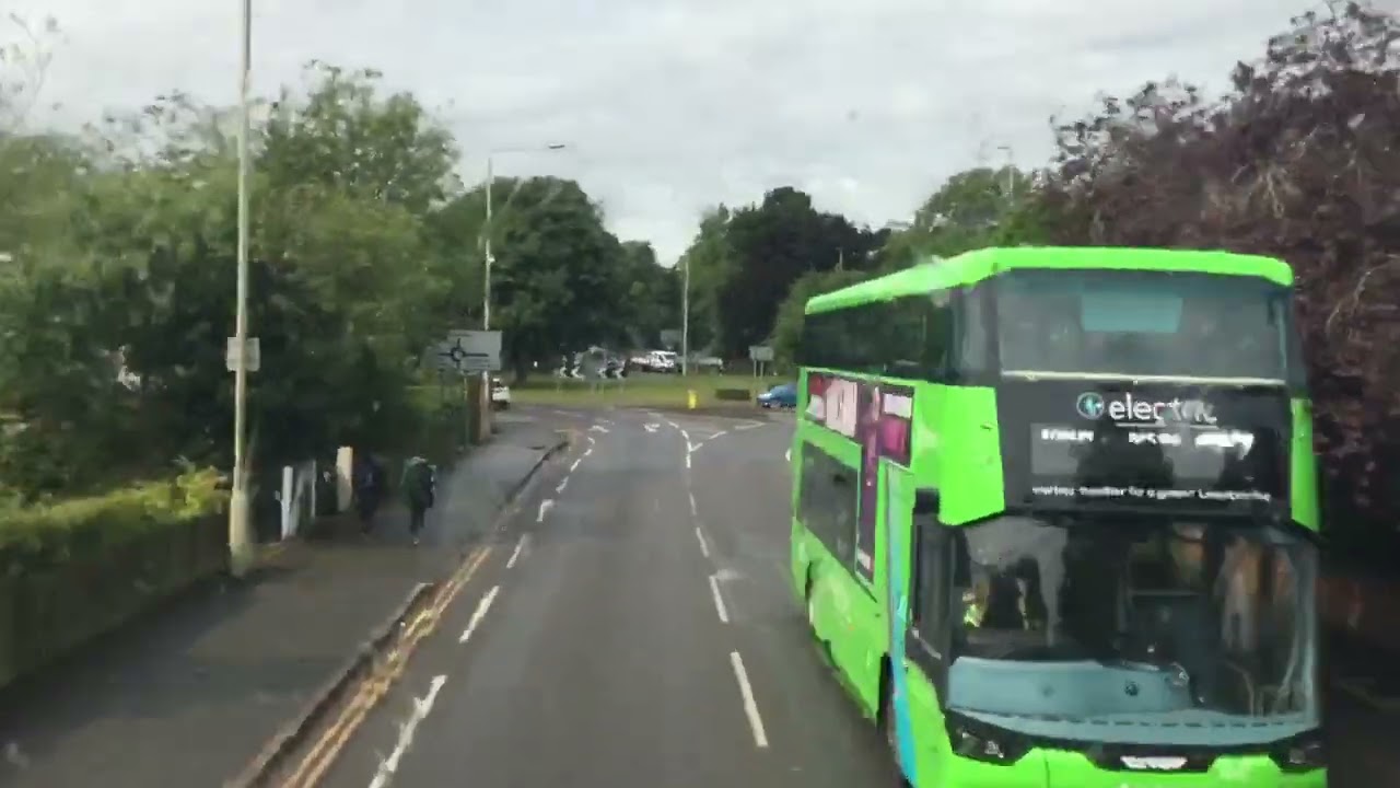 Arrived bus Loughborough to Coalville