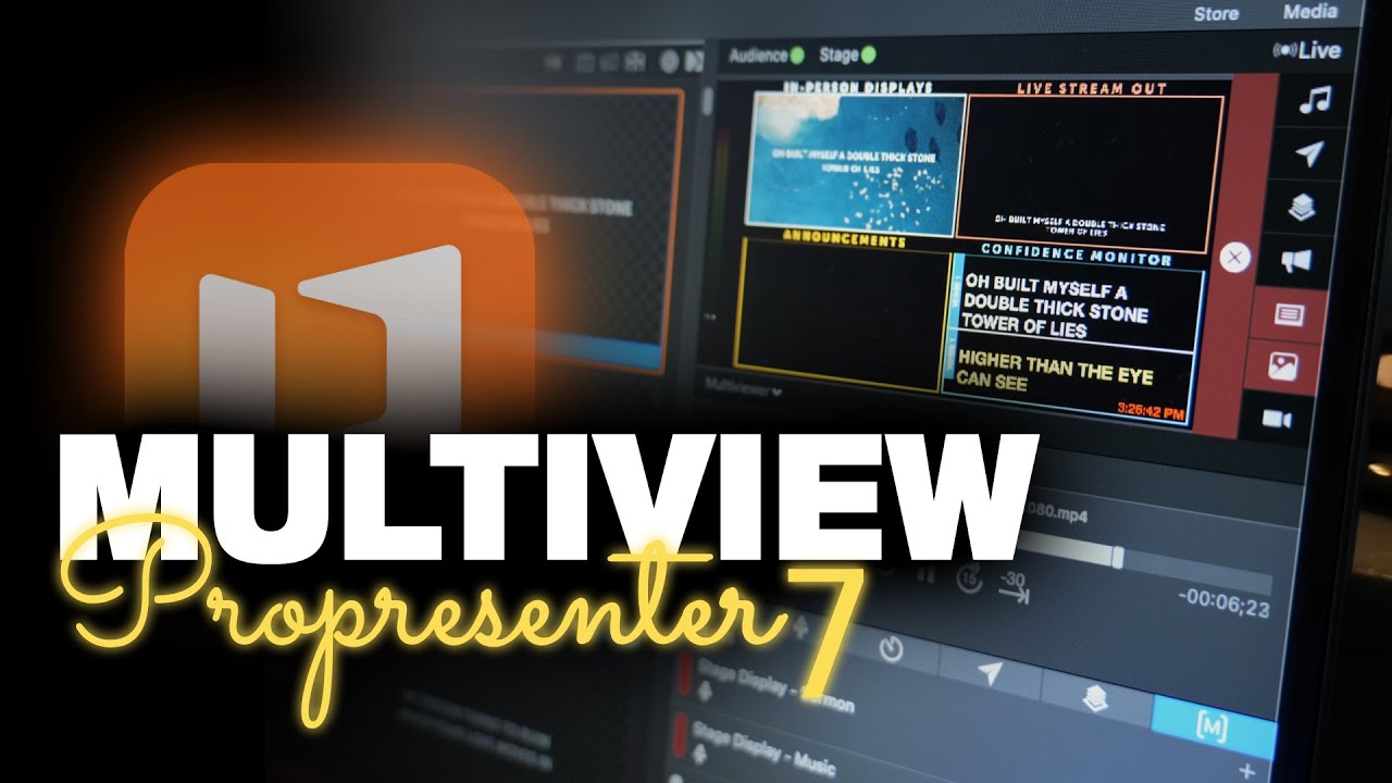 CONFIGURACIÓN DE PANTALLA MULTIVISTA DIFINITIVA EN PROPRESENTER 7