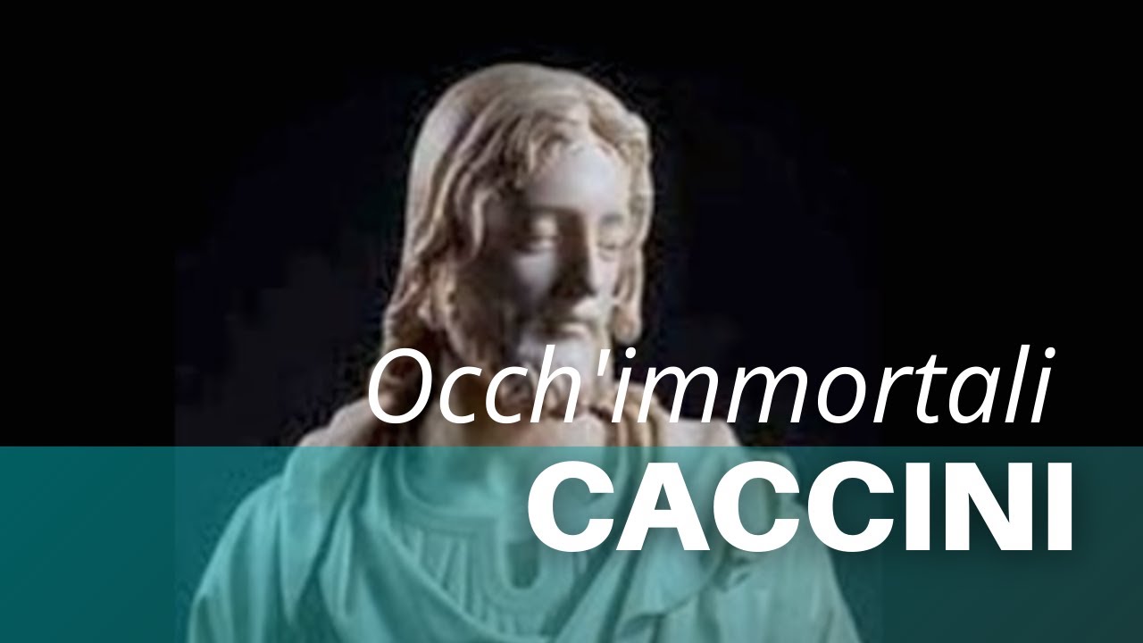 G. CACCINI, Occh'immortali - Tullia Pedersoli soprano - LIVE