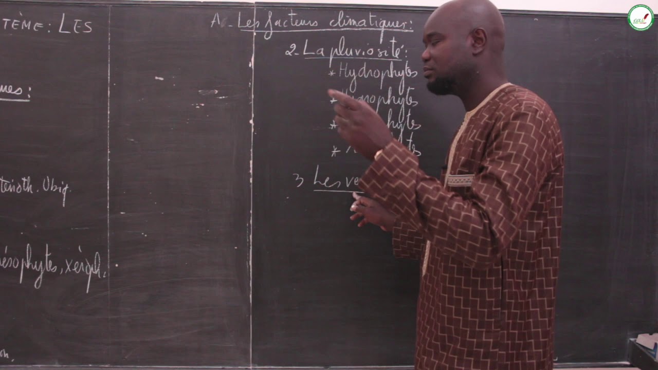 Cours - Seconde S - SVT : Fonctionnement d'un écosystème / Les facteurs abiotiques / Suite 1
