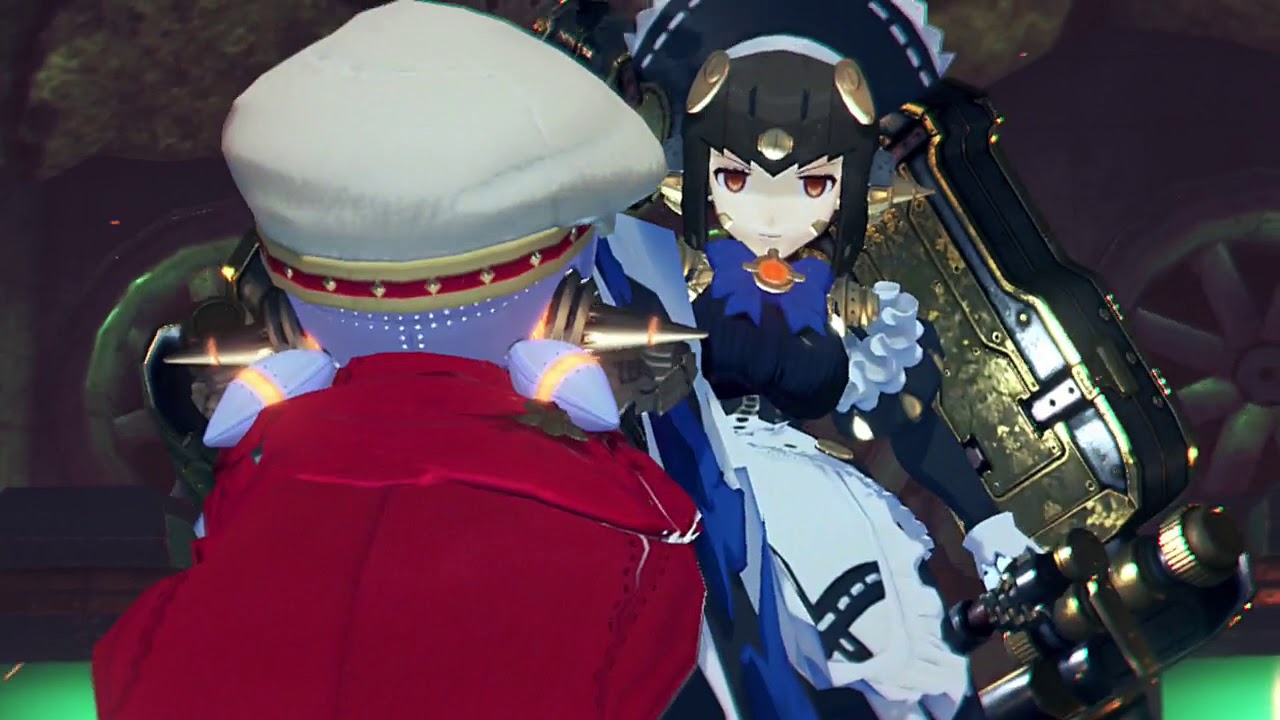 Poppi vs Lila . Fight Scene . Cutscene . Xenoblade Chronicles 2 .