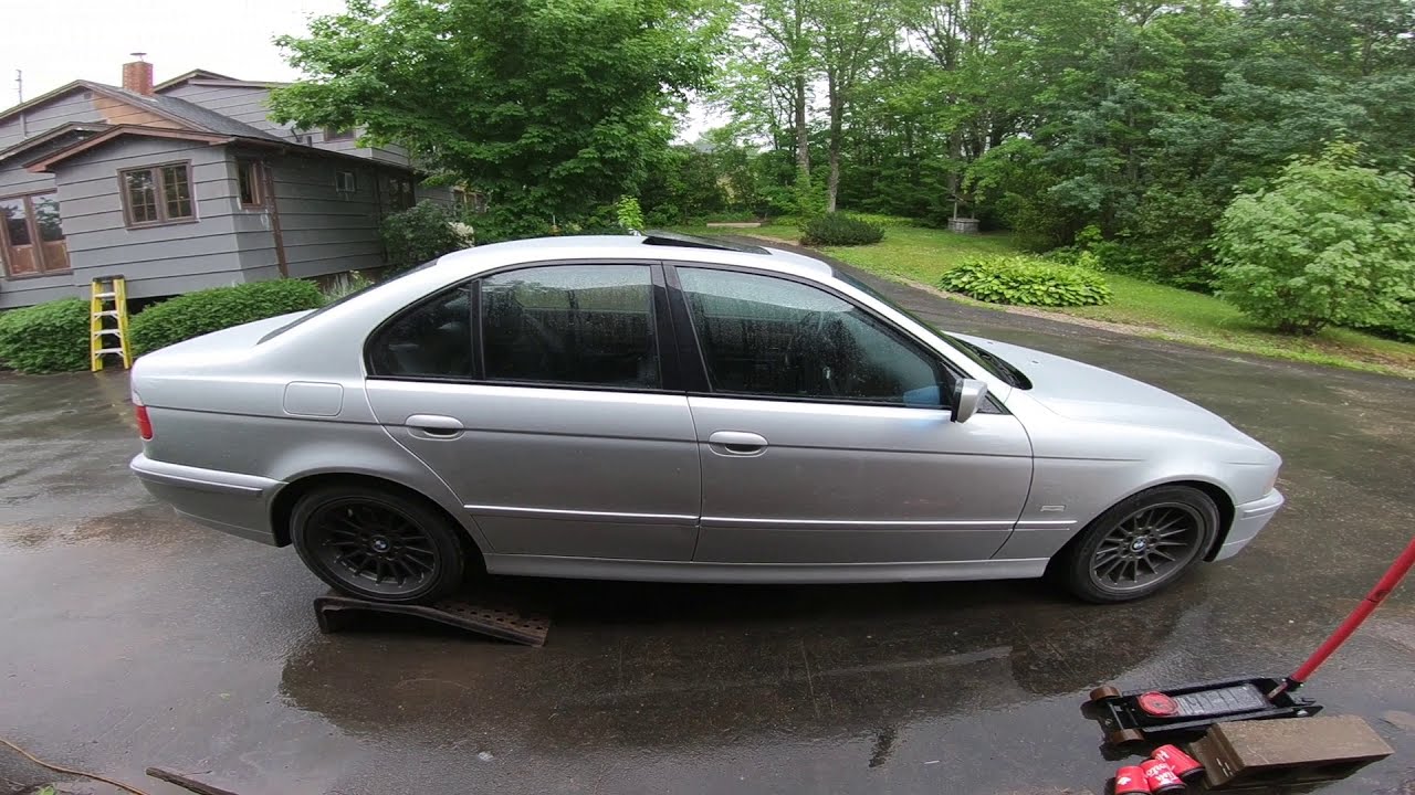 BMW E39 540i RESONATOR AND MUFFLER DELETE... 3 INCH PIPE INSTALLED