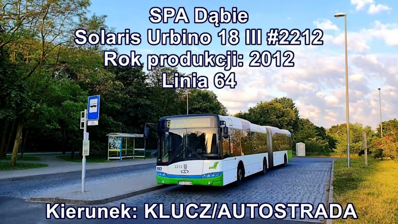 SPA Dąbie - Linia 64, Solaris Urbino 18 III 