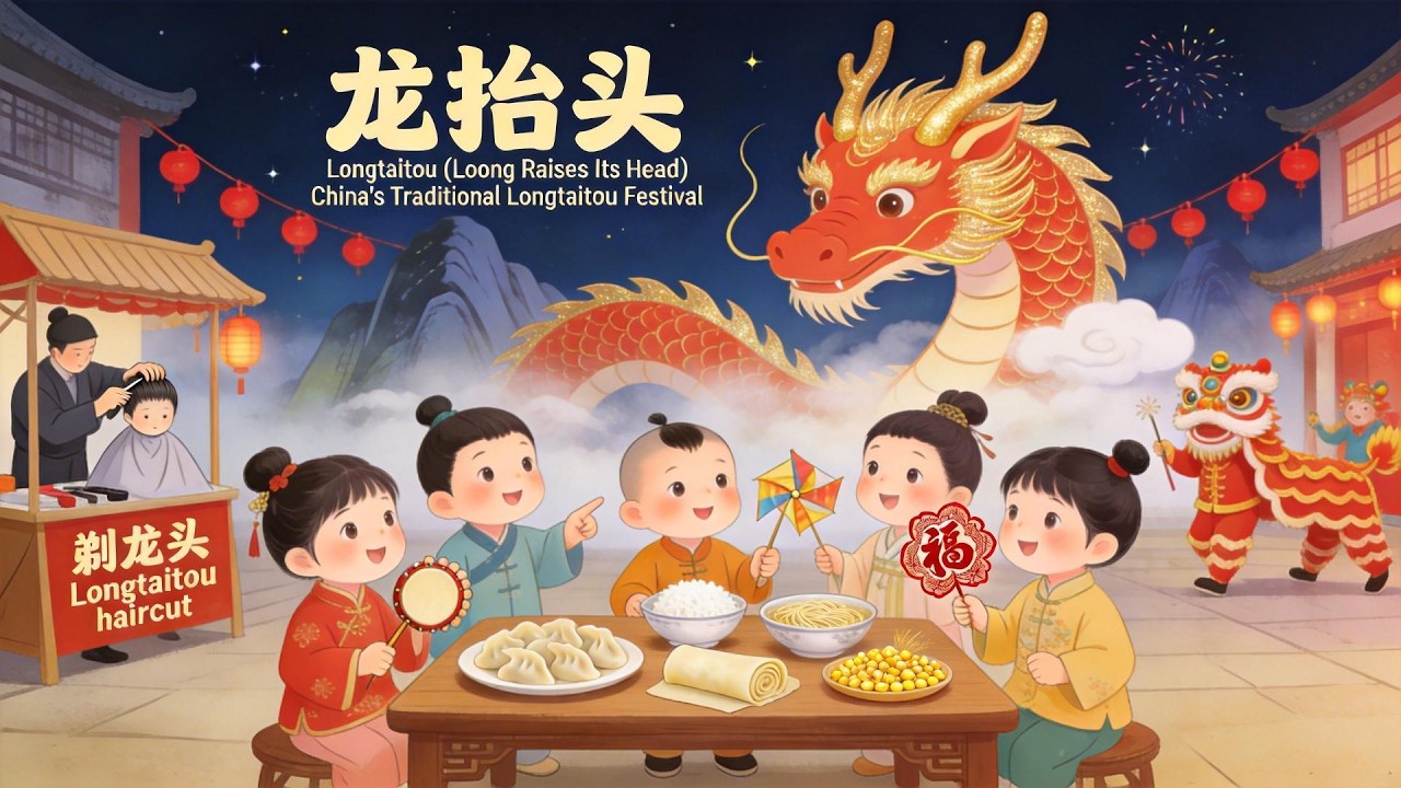龍抬頭Longtaitou (Loong Raises Its Head) | China’s Traditional Longtaitou Festival