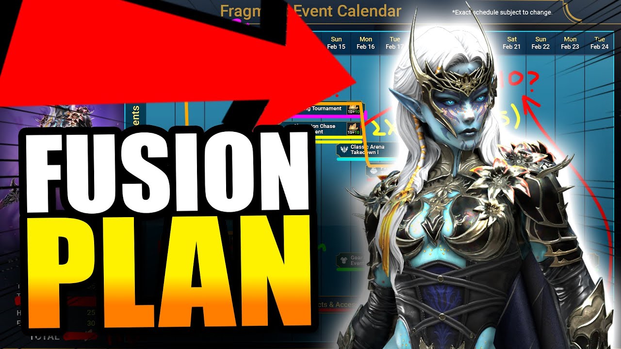 FUSION PLAN!! 🚨EASY FUSION... BUT WHAT ABOUT SOLANAR??🚨 | RAID: Shadow Legends