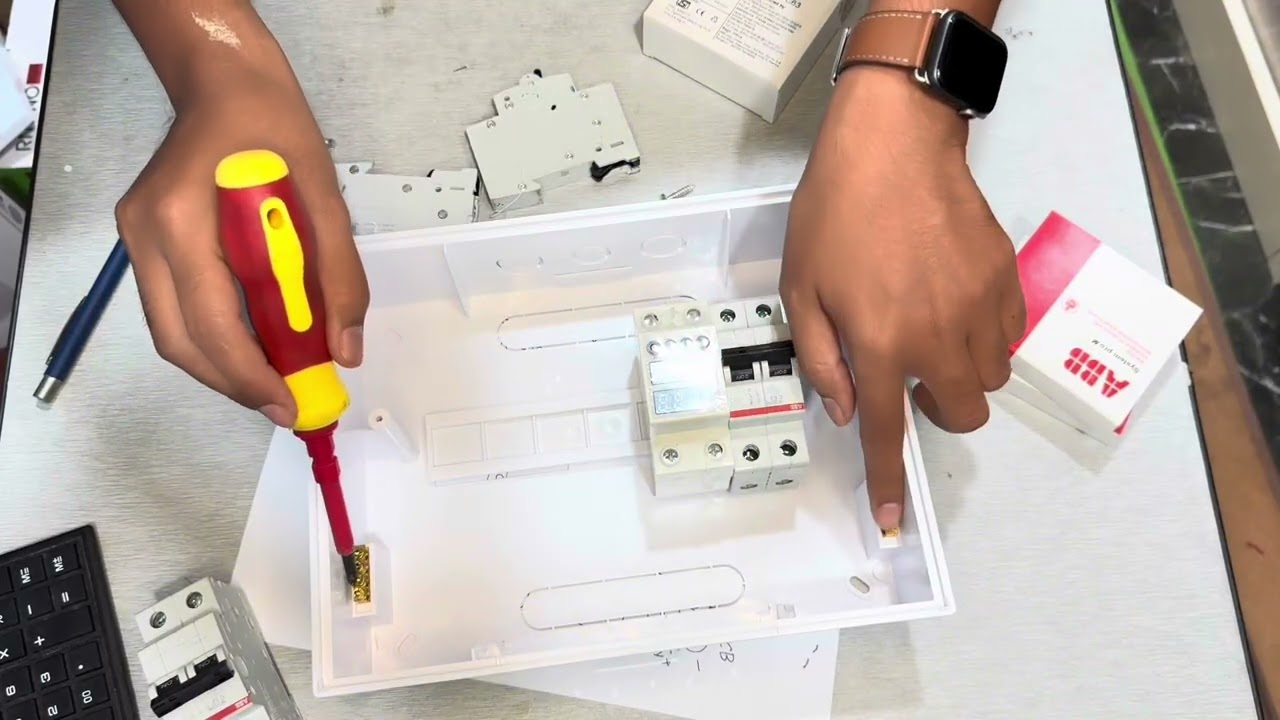 How about calculating breaker, Cable size & DB box installation the end