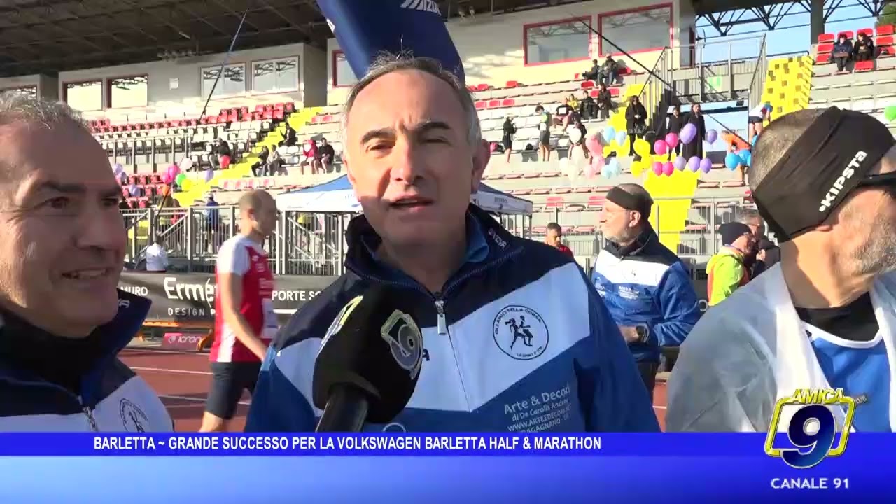 Barletta - Grande successo per la Volkswagen Barletta Half & Marathon