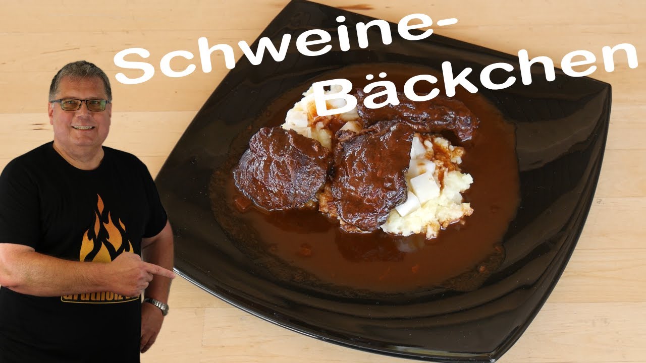 Hast du Schweinebäckchen in Portwein Balsamico Sauce schon mal so gemacht
