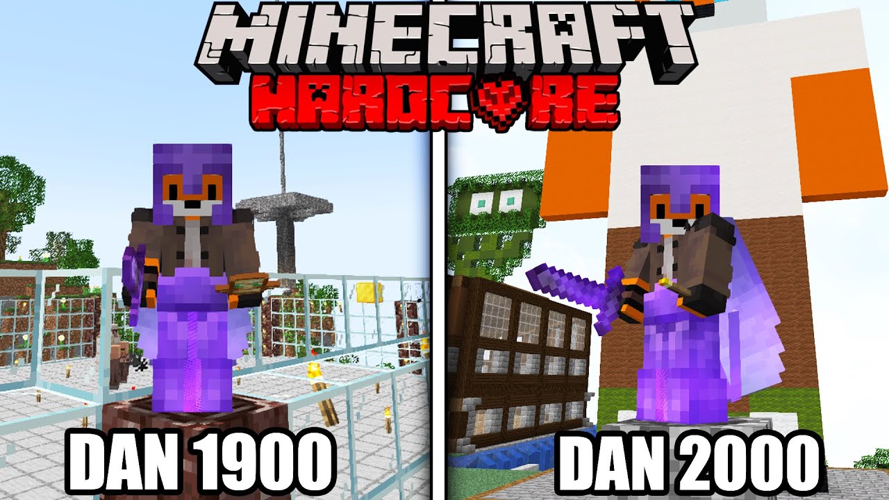Preziveo Sam 2000 Dana u HARDCORE Minecraftu.. Desilo Se Ovo?