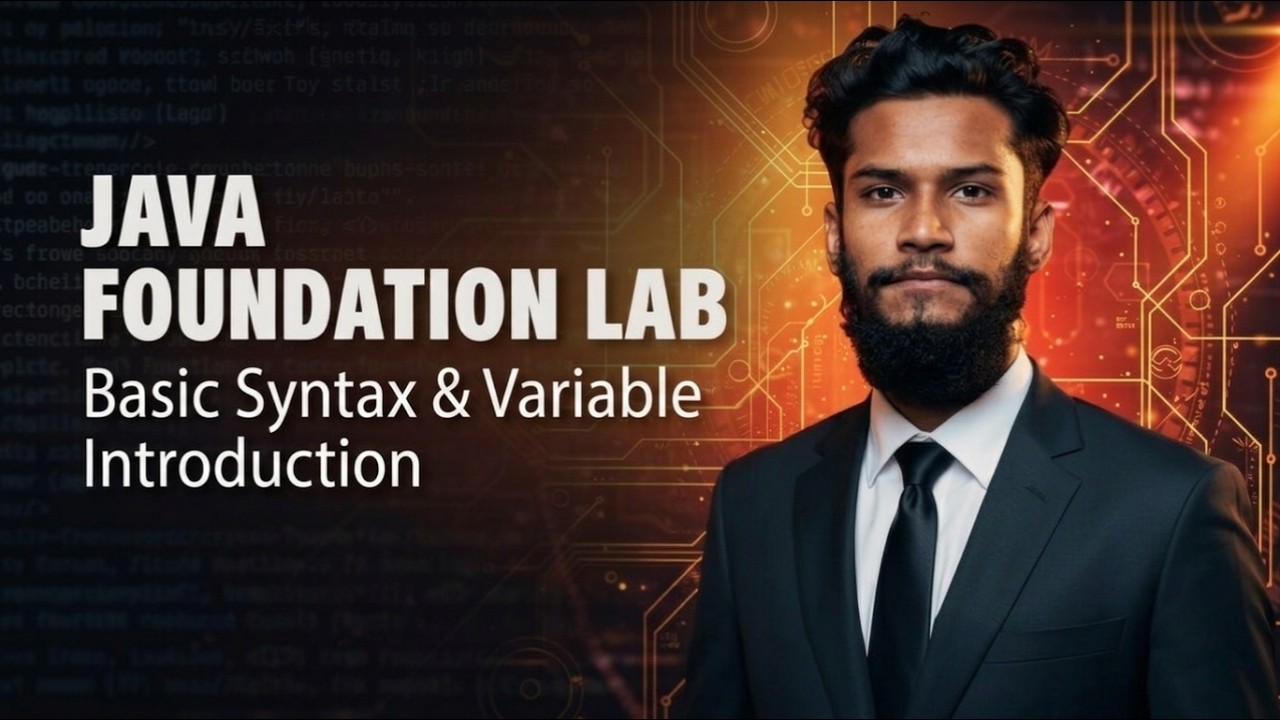 𝐓𝐞𝐚𝐜𝐡𝐢𝐧𝐠 𝐅𝐨𝐫 𝐅𝐮𝐧: "𝐉𝐚𝐯𝐚 𝐅𝐨𝐮𝐧𝐝𝐚𝐭𝐢𝐨𝐧 𝐋𝐚𝐛""𝐃𝐚𝐲 𝟐(𝐏𝐚𝐫𝐭 𝟏)"𝐅𝐫𝐢𝐝𝐚𝐲(𝟑𝟎 𝐉𝐚𝐧𝐮𝐚𝐫𝐲, 𝟐𝟎𝟐𝟔)