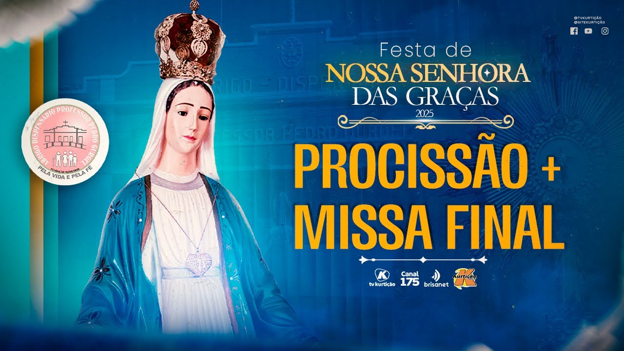 PROCISSÃO E MISSA | Festa de NS das Graças | Abrigo Dispensário | Caicó/RN | 30.11.2025