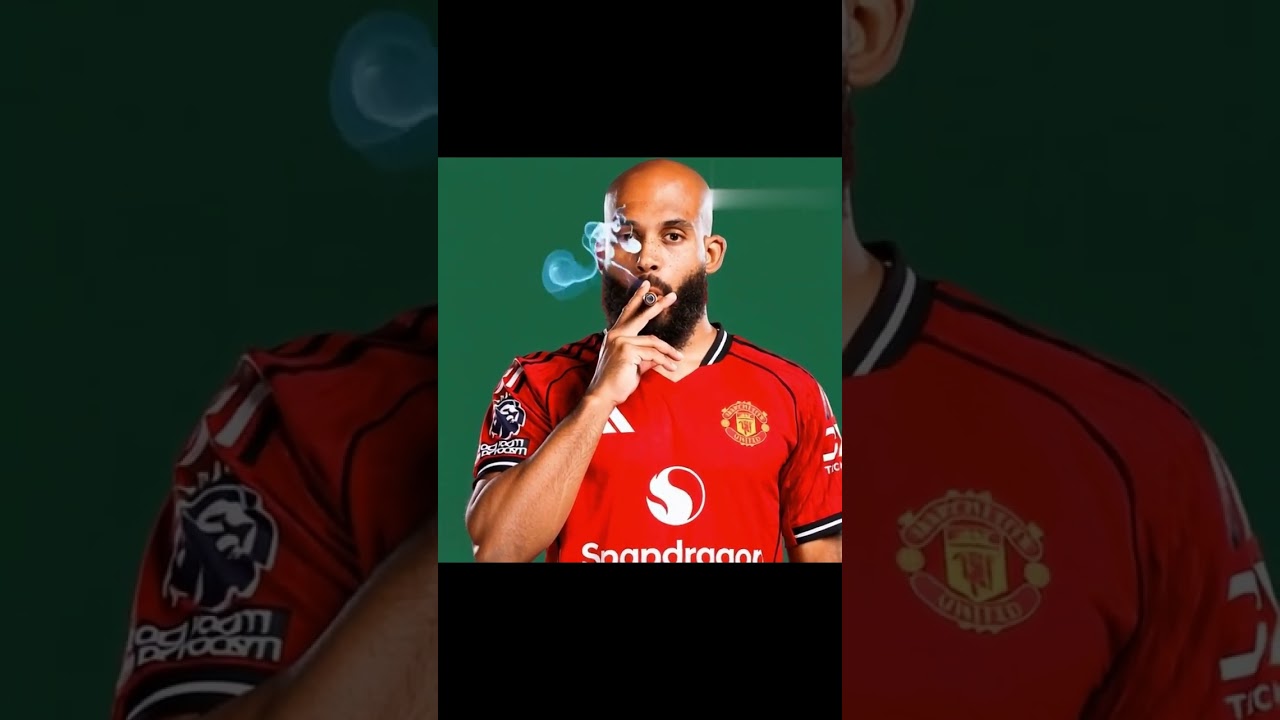 Bryan Mbeumo Smokes Cigar. 