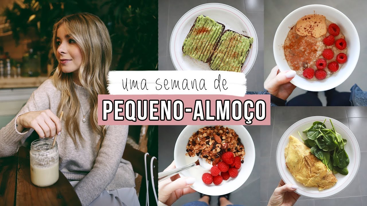 1 SEMANA DE PEQUENOS ALMOÇOS SAUDÁVEIS - 7 Sugestões diferentes | Alice Trewinnard