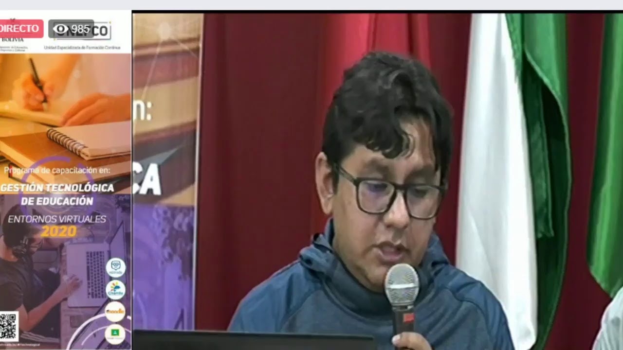 Emisi&oacute;n en directo de Aula Virtual UNEFCO