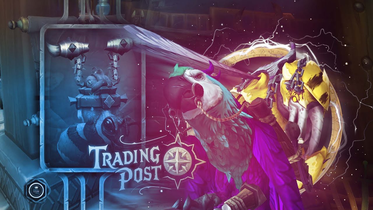 (June 2023) the Quawks Parrot, Royal Swarmer&rsquo;s Reins and Cindermane Charger from Trading Post!