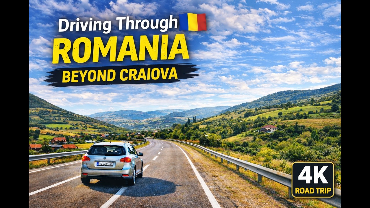 Driving Through Romania 🇷🇴 | Beyond Craiova 4K