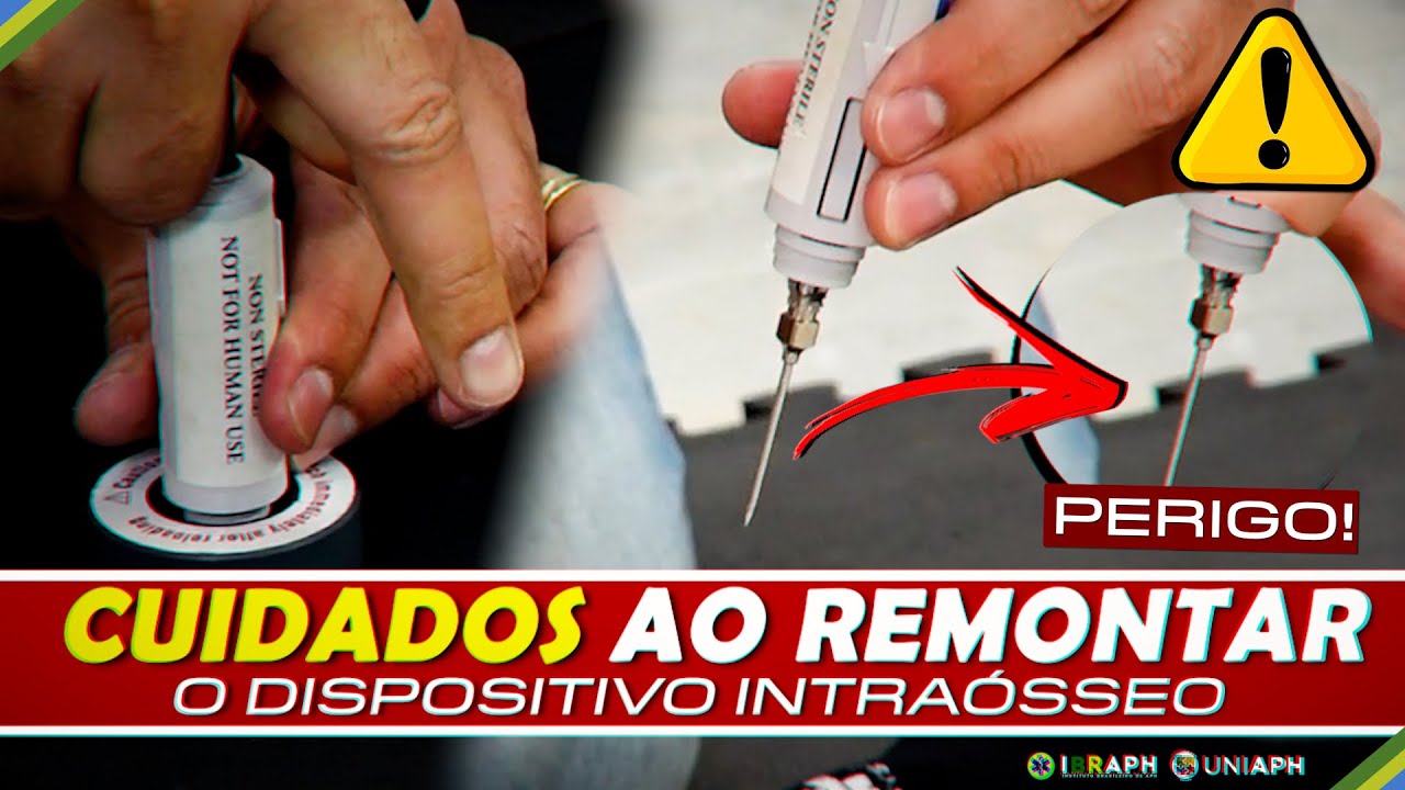(CUIDADO) Tutorial prático para remontar o BIG de treinamento | Dispositivo para punção intraóssea