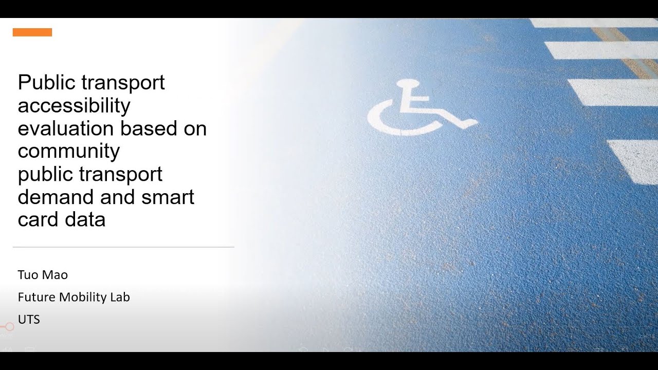 Tuo Mao - Bus accessibility based on public transport demand and smart card data