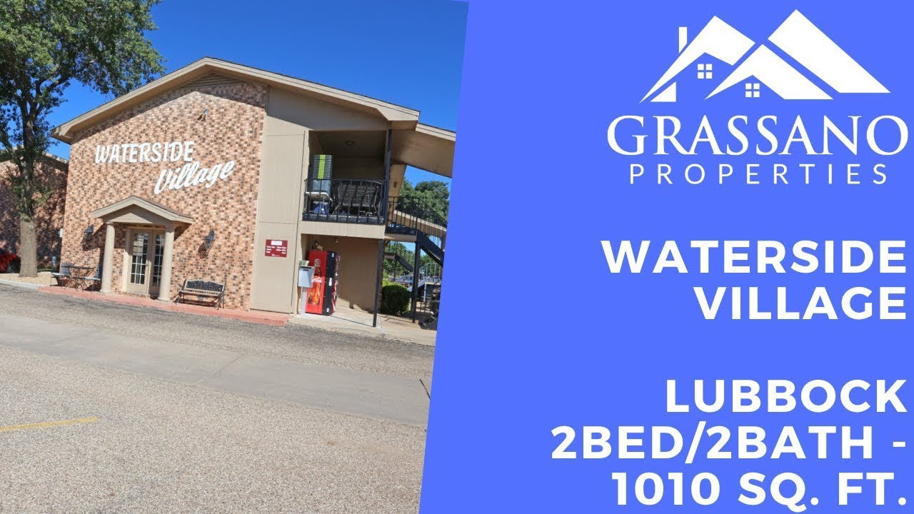 Waterside Village &middot; 2B/2B &middot; 1010 SQ. FT. (W/D Connections)