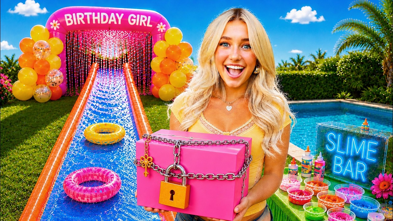 ВЕЧЕРИНКА МЕЧТЫ на 15-летие моей дочери! 🎀 🔑