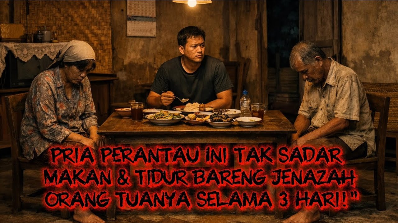 Pria Perantau Ini Tak Sadar Makan & Tidur Bareng Jenazah Orang Tuanya Selama 3 Hari!
