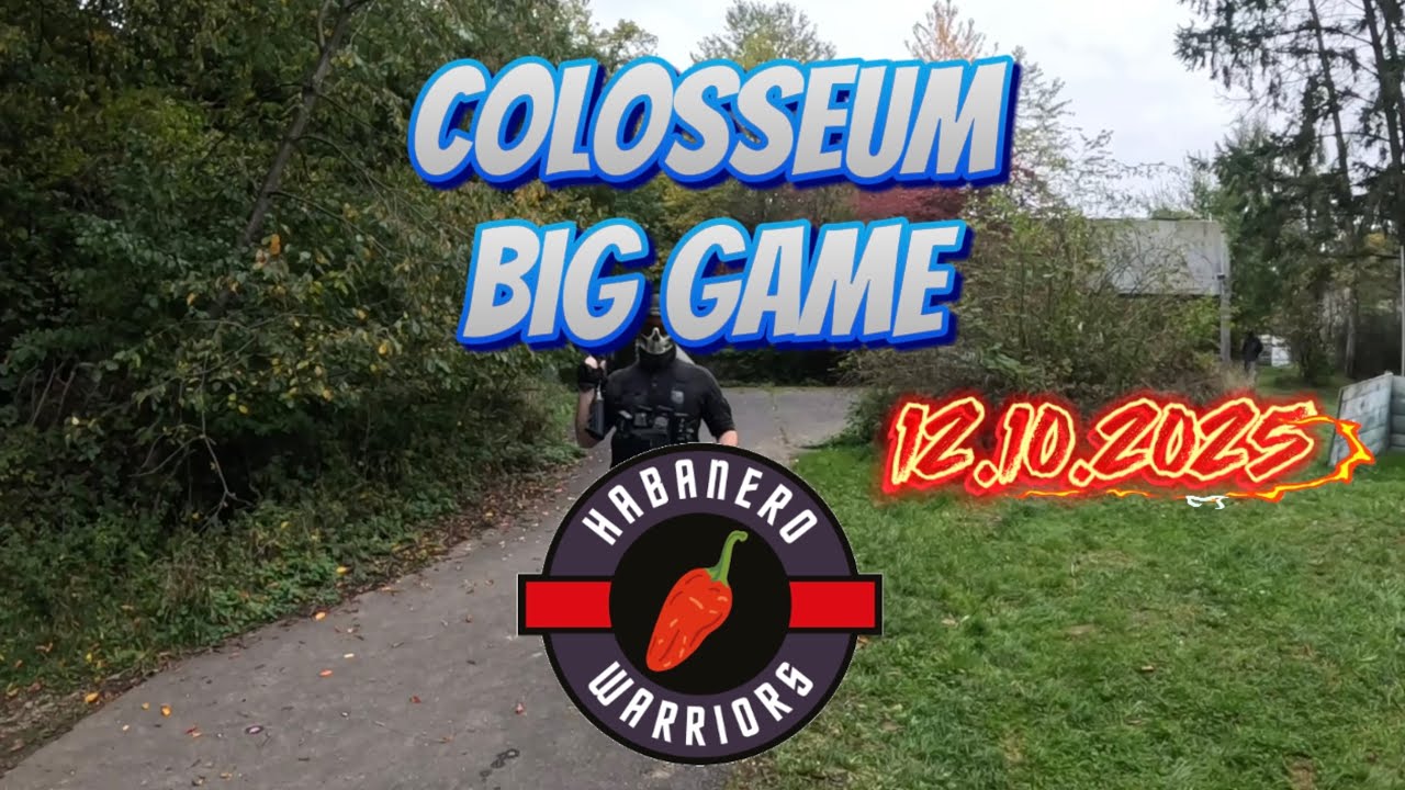 Spieltag 12.10.2025 / Big Game Colosseum / Paintball Sportpark Wetzlar / HabaneroWarriors / Magfed