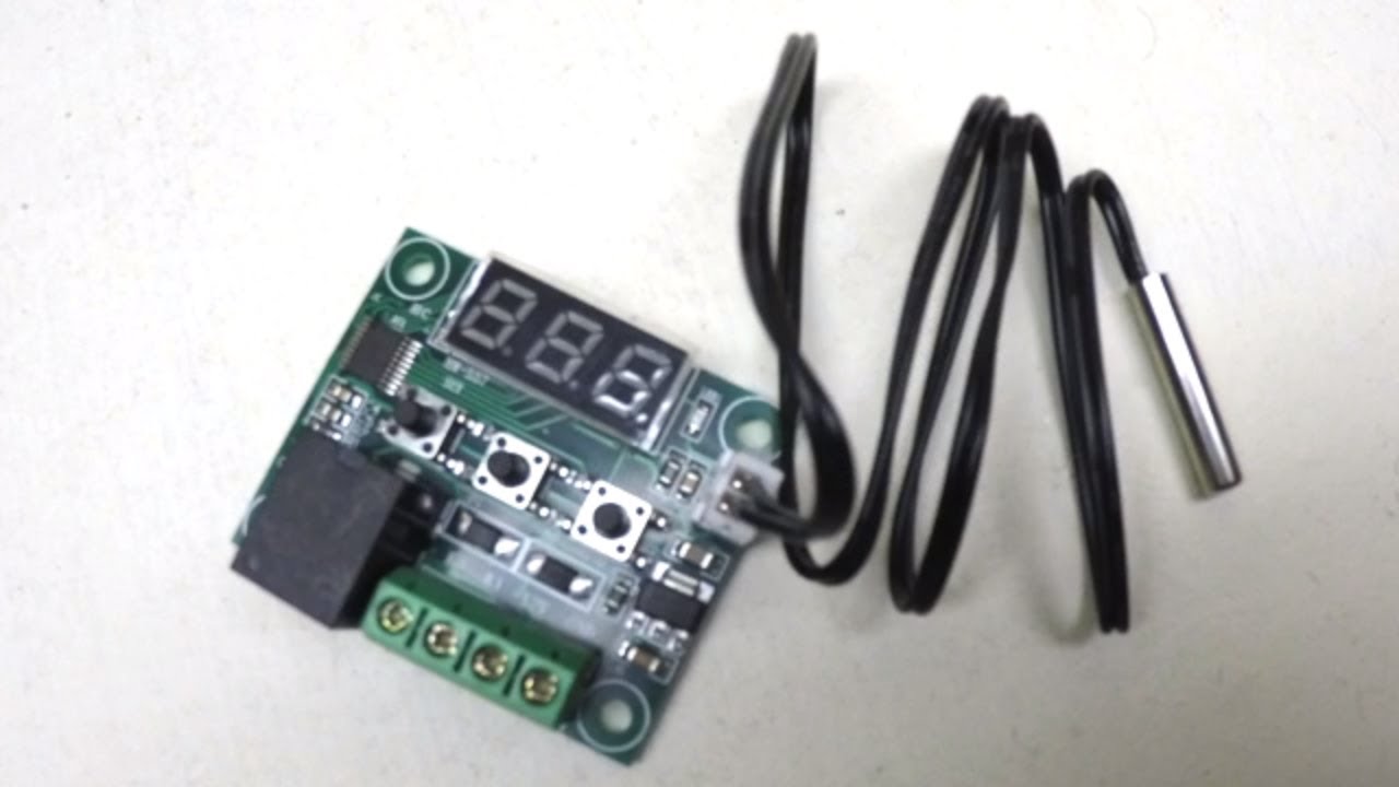 W1209 Temperature Relay Controller - Links in the Description