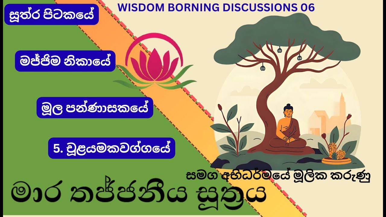 මාරතජ්ජනීය සූත්‍රය: පාපී මාරයාට එල්ල වූ මරු පහර