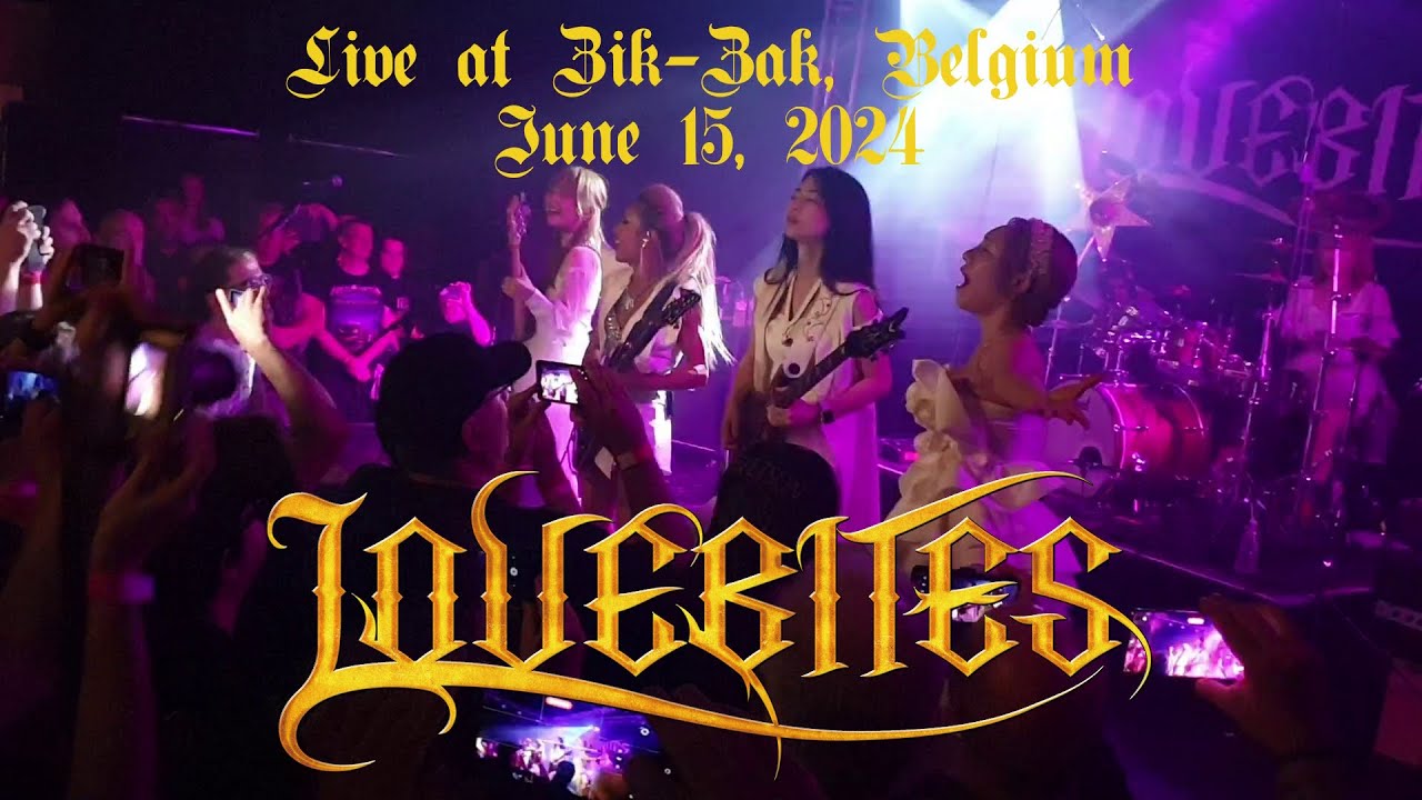 LOVEBITES - June 15, 2024 - ZIK-ZAK, Belgium - (Almost) Full Show