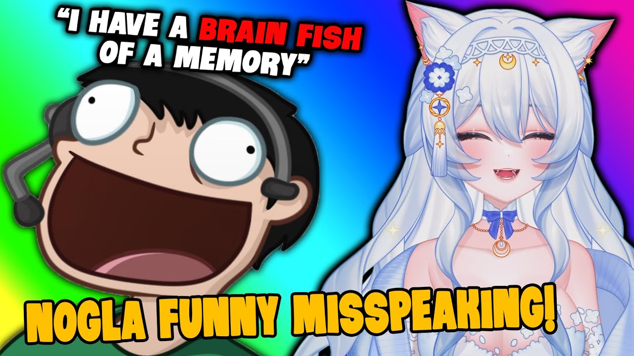 Brain Fish of a Memory? | Yueho Reacts to More Nogla Funny Misspeaking/Random Moments