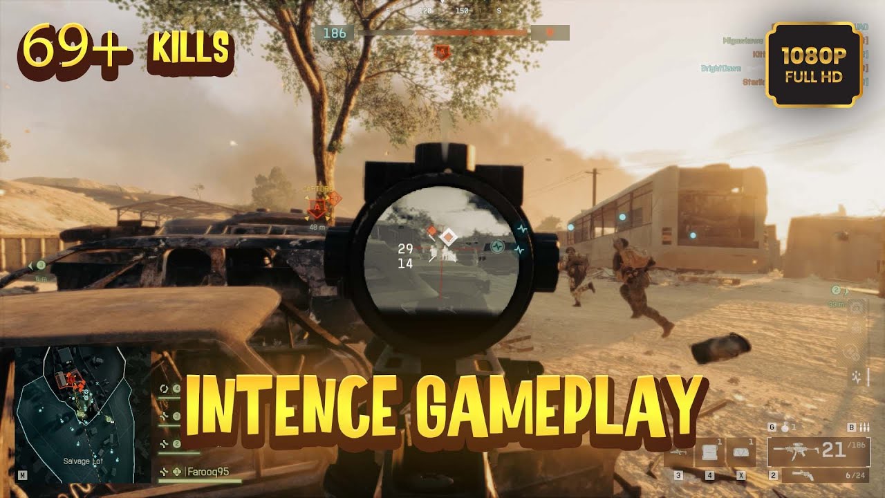 Battlefield 6 - Breakthrough Gameplay Highlights (69+ Kills)