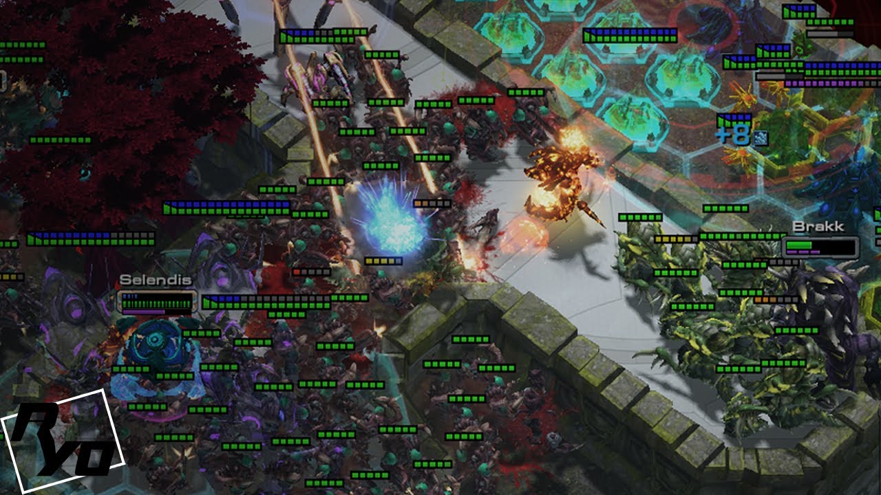 Melting Zerg with Selendis  |  Kerrigan Survival 2